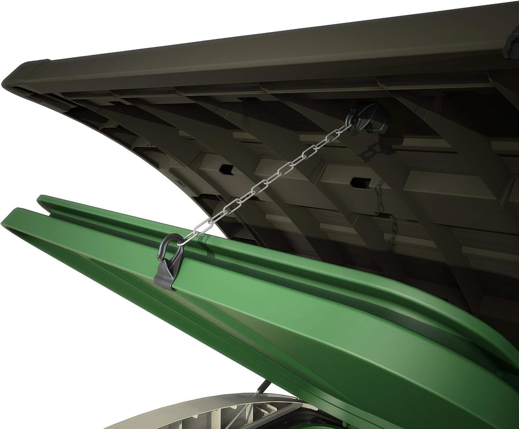 2000L Resin Outdoor Storage Shed - Extra Large Garden Storage Box