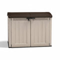 Keter Store It Out Ultra Outdoor Garden Storage Shed, 177 x 113 x 134 cm - Beige and Brown