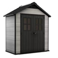 Keter Oakland Shed 7.5x4ft - Grey