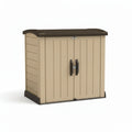 Keter Store It Arc Outdoor Garden Shed, 1200 Litres, Taupe/Beige