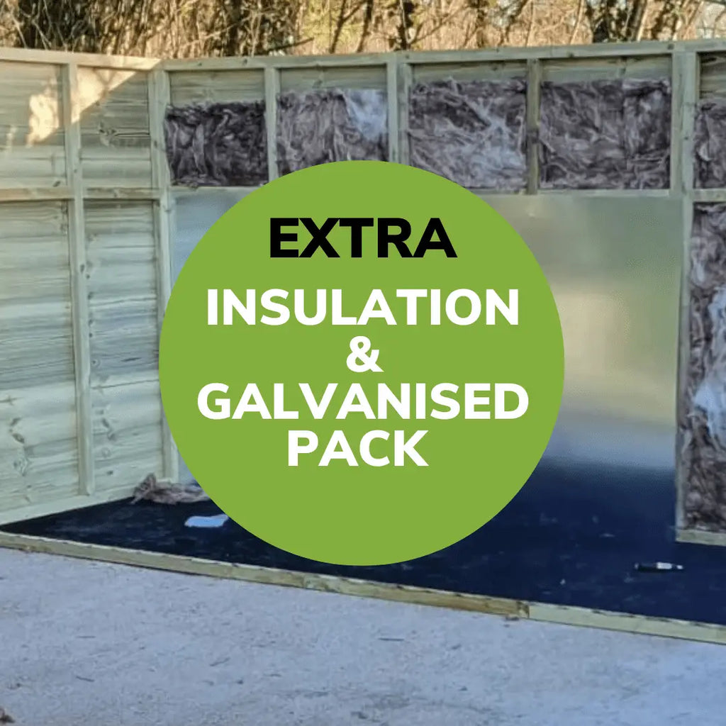 15x4ft Pent Duo Dog Kennel - Professional Installation Included