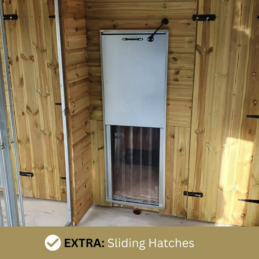 15x4ft Pent Duo Dog Kennel - Professional Installation Included